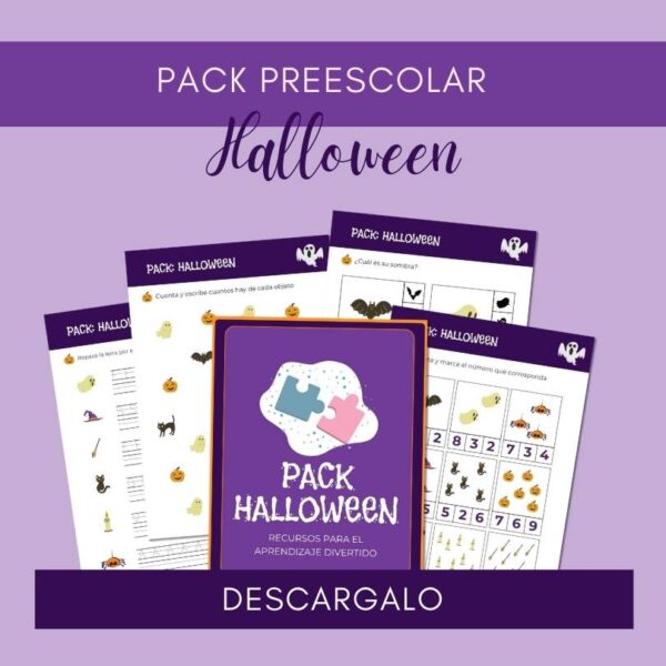 Pack Preescolar Halloween