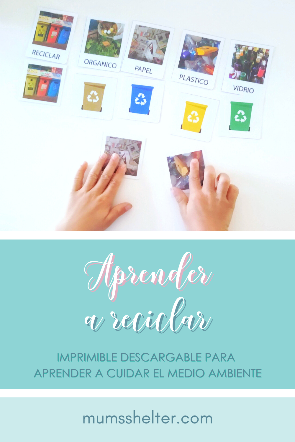 Aprendiendo a Reciclar · Nuevo imprimible