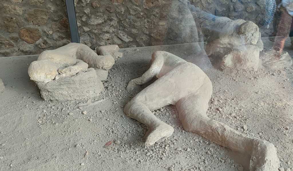 Visitar Pompeya con niños